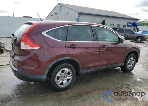 2012 Honda Cr-V Lx from USA, damaged, VIN 5J6RM3H37CL045140